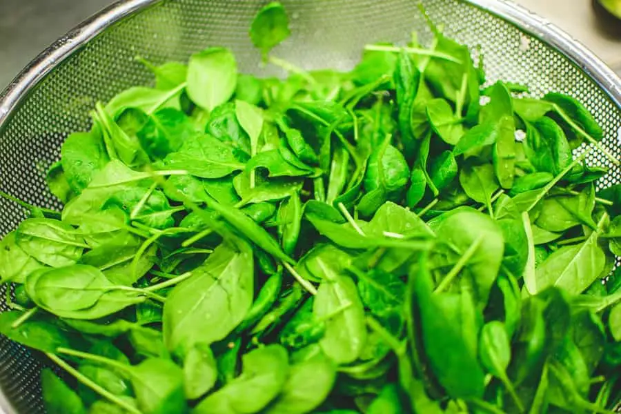 spinach is keto