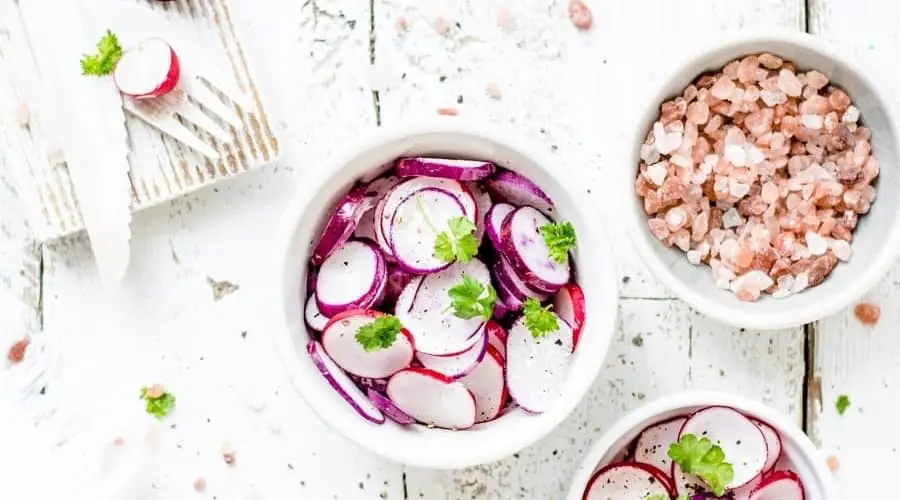 radish onion keto side dish
