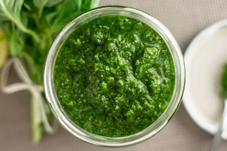 Carbs & Calories in Pesto Is Pesto Sauce Keto Friendly?
