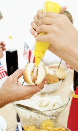 mustard calories