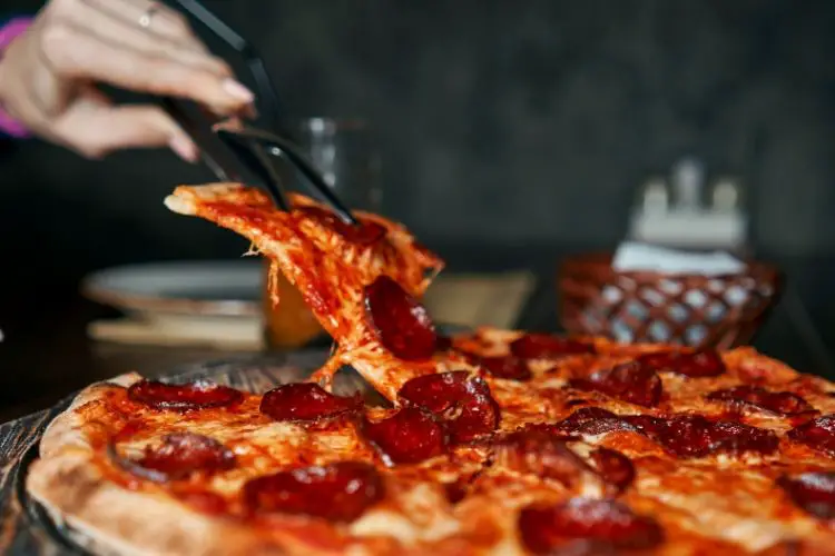 quest crust pizza calories