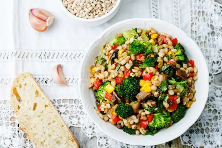 barley calories