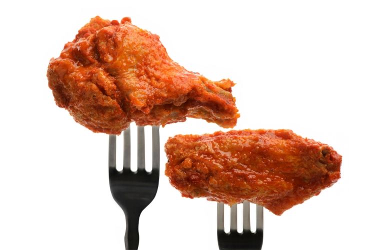 buffalo wings carbs