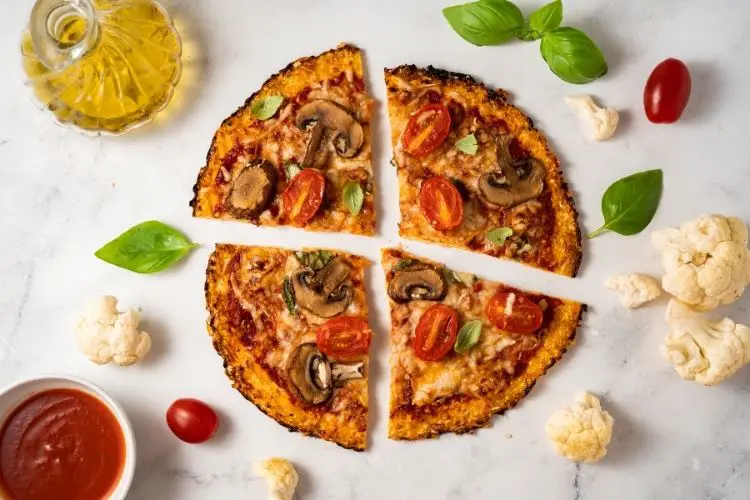 keto vegetarian pizza recipe