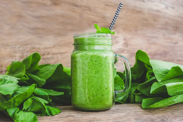 spinach calories